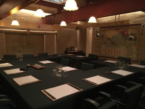 The Cabinet Room, at Ealing Studios.