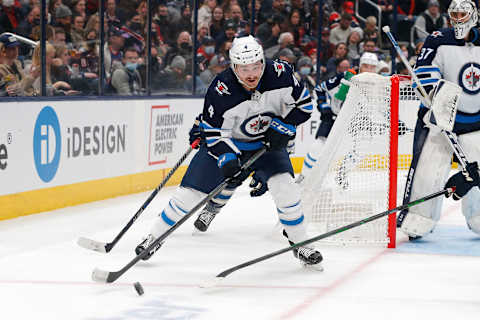 Winnipeg Jets, Neal Pionk, #4 (Mandatory Credit: Russell LaBounty-USA TODAY Sports)