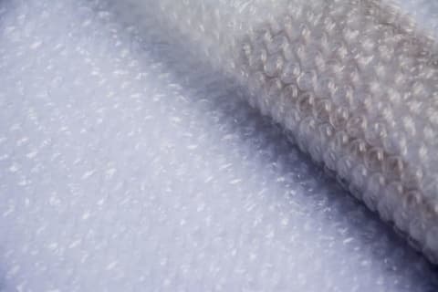 a sheet of bubble wrap