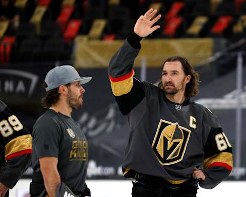 Mark Stone #61 of the Vegas Golden Knights. (Photo by Ethan Miller/Getty Images)