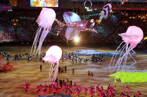 Sydney Olympics opening ceremony.