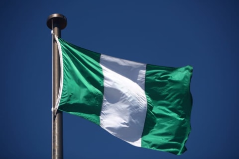 Flag of Nigeria.