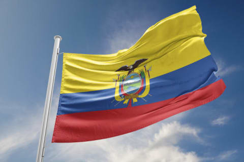 Flag of Ecuador.