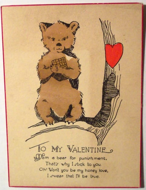 20th-century Valentine.