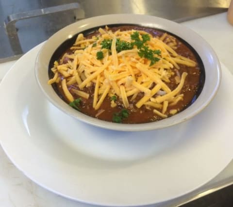 chili at Beefy’s