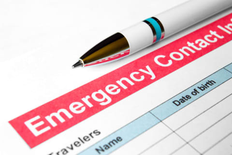 emergency contact list