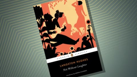 The cover of 'Not Without Laughter' by Langston Hughes