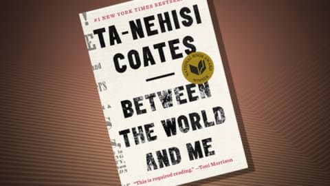 The cover of 'Between the World and Me' by Ta-Nahisi Coates