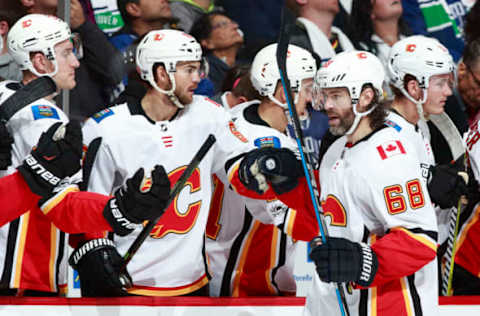 VANCOUVER, BC – OCTOBER 14 2017: (Photo by Jeff Vinnick/NHLI via Getty Images)