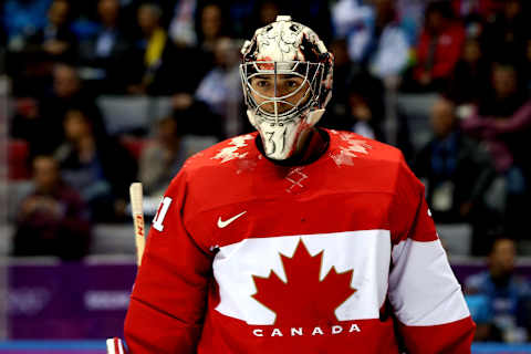 SOCHI, RUSSIA – FEBRUARY 21: Carey Price #31 (Photo by Bruce Bennett/Getty Images)