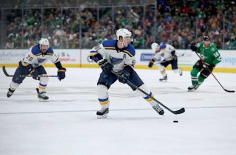 Vladimir Tarasenko #91, St. Louis Blues (Photo by Tom Pennington/Getty Images)