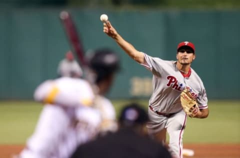 After Spending the First Half in Allentown, Eflin Will Probably Rejoin the Five-Man Staff in July. Photo by Charles LeClaire – USA TODAY Sports.