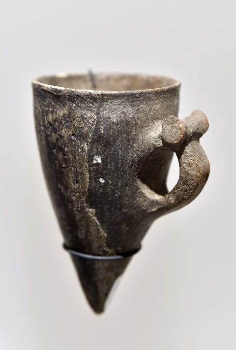 A Georgian wine cup dating back to 600-700 BCE.