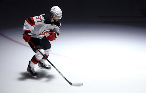 New Jersey Devils center Pavel Zacha (37): (Charles LeClaire-USA TODAY Sports)