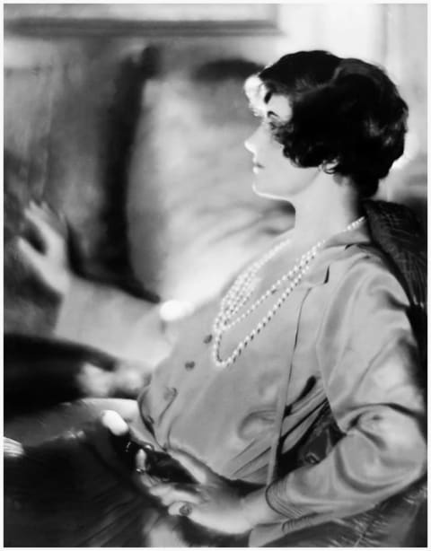 Coco Chanel, circa 1920.