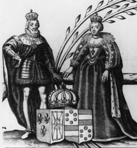 King Henry IV of France and Queen Marie de'Medici