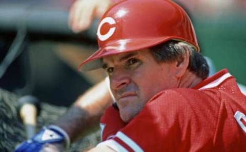 Pete Rose of the Cincinnati Reds. (Photo by George Gojkovich/Getty Images)