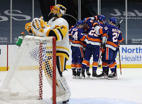 The New York Islanders. (Photo by Al Bello/Getty Images)