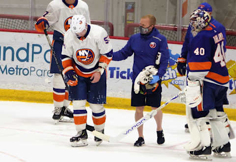 Casey Cizikas #53 of the New York Islanders. (Photo by Bruce Bennett/Getty Images)