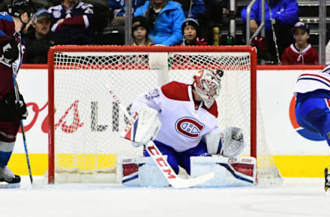 NHL Power Rankings: Montreal Canadiens goalie Carey Price (31) allows a goal by Colorado Avalanche right wing Mikko Rantanen (96) (not pictured) in the third period at the Pepsi Center. The Avalanche defeated the Canadiens 4-0. Mandatory Credit: Ron Chenoy-USA TODAY Sports