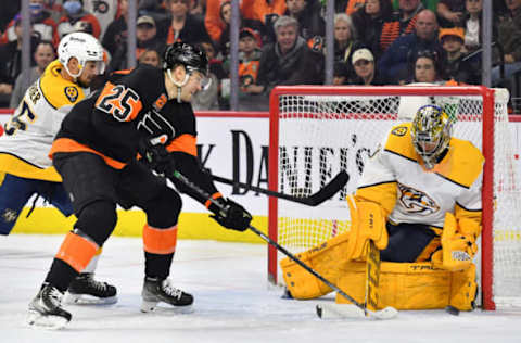 James van Riemsdyk, Philadelphia Flyers (Mandatory Credit: Eric Hartline-USA TODAY Sports)