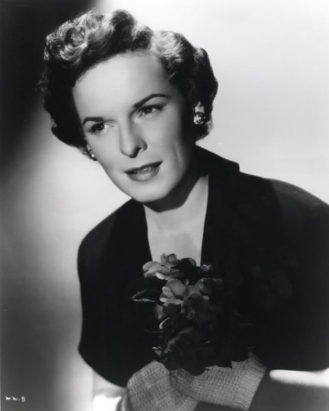 Actress Mercedes McCambridge