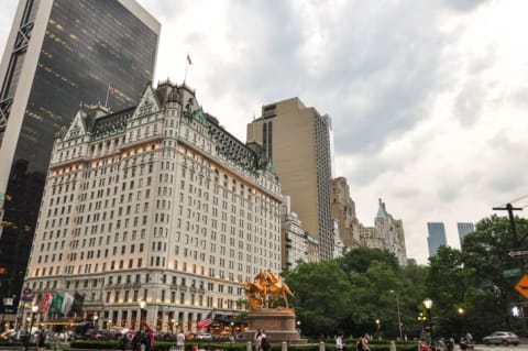 New York City's Plaza Hotel.