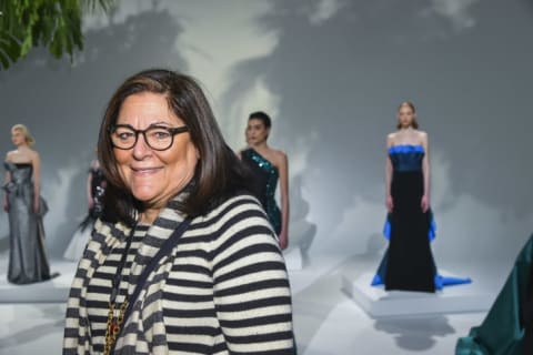 Fern Mallis attends a New York Fashion Week event in 2017.