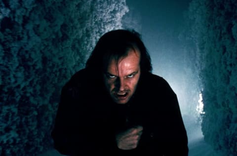 Jack Nicholson in The Shining (1980).