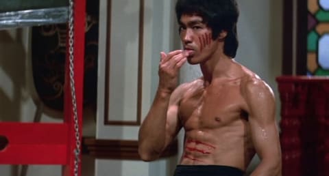 Bruce Lee in Enter the Dragon (1973).