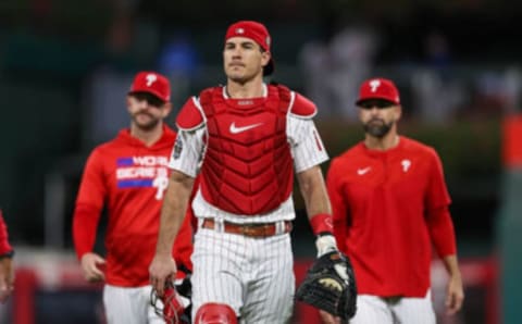 Phillies catcher J.T. Realmuto. Bill Streicher-USA TODAY Sports