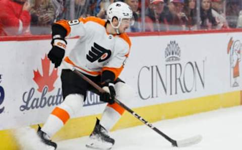 Noah Cates, Philadelphia Flyers (Mandatory Credit: Rick Osentoski-USA TODAY Sports)