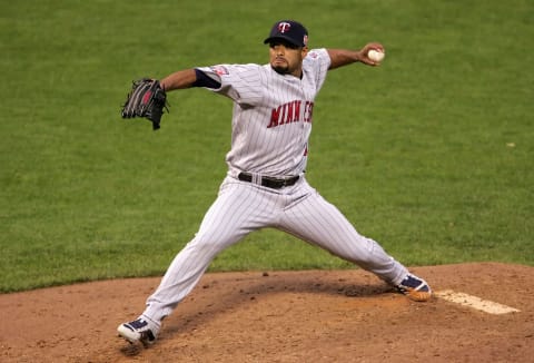 SAN FRANCISCO – JULY 10: American League All-Star pitcher Johan Santana