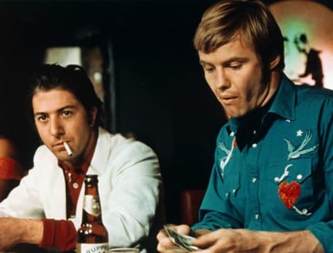 Dustin Hoffman and Jon Voight in Midnight Cowboy (1969)