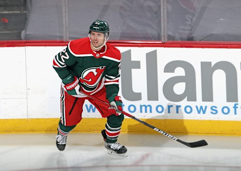 Ryan Murray #22 of the New Jersey Devils. (Photo by Bruce Bennett/Getty Images)