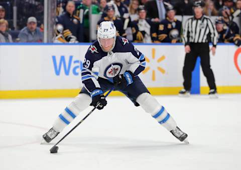 Patrik Laine #29 of the Winnipeg Jets (Photo by Timothy T Ludwig/Getty Images)