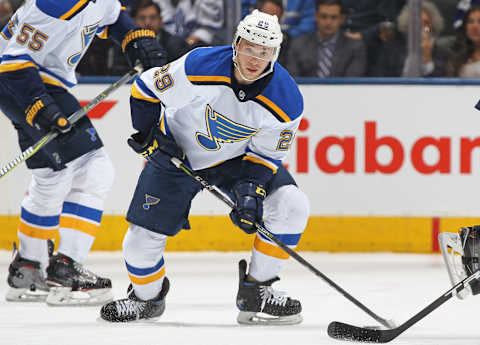 Vince Dunn #29 of the St.Louis Blues (Photo by Claus Andersen/Getty Images)