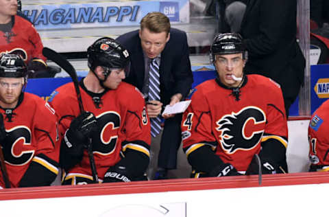 NHL: New Jersey Devils at Calgary Flames