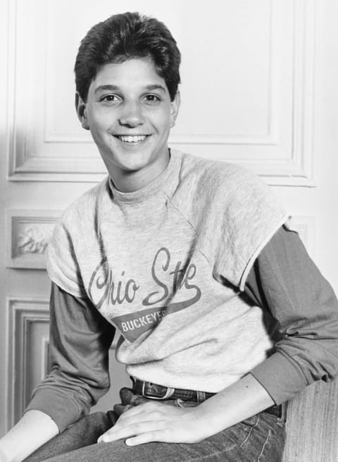 Portrait of The Karate Kid star Ralph Macchio in 1984.