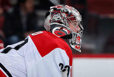 NHL, Cam Ward (Photo by Christian Petersen/Getty Images)