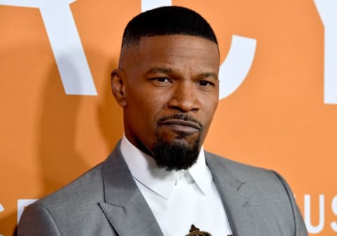 Jamie Foxx attends a screening at Cinemark Baldwin Hills in Los Angeles, California.