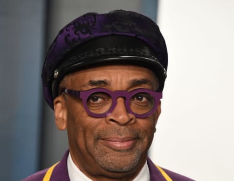 Spike Lee attends the 2020 Vanity Fair Oscar Party in Beverly Hills, California.