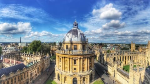 Oxford University's Radcliffe Camera.