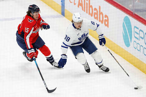 Sonny Milano, Washington Capitals Mandatory Credit: Geoff Burke-USA TODAY Sports