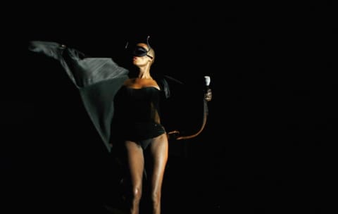 Grace Jones performs in Sydney, Australia in 2009.