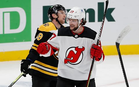 New Jersey Devils center Pavel Zacha (37): (Winslow Townson-USA TODAY Sports)