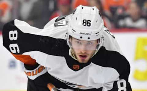 Joel Farabee, Philadelphia Flyers (Mandatory Credit: Eric Hartline-USA TODAY Sports)