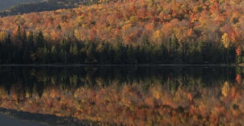 Heart Lake in the Adirondacks.