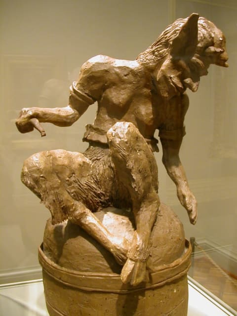 The faun once attributed to Paul Gauguin