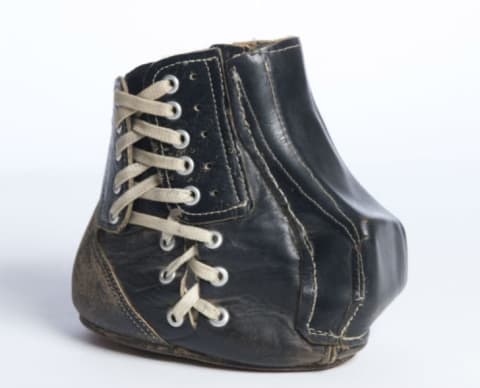 Tom Dempsey's modified football shoe.